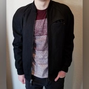 Men's wool (lined) varsity style jacket